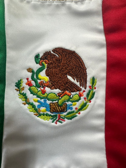 Bandera de escritorio bordada