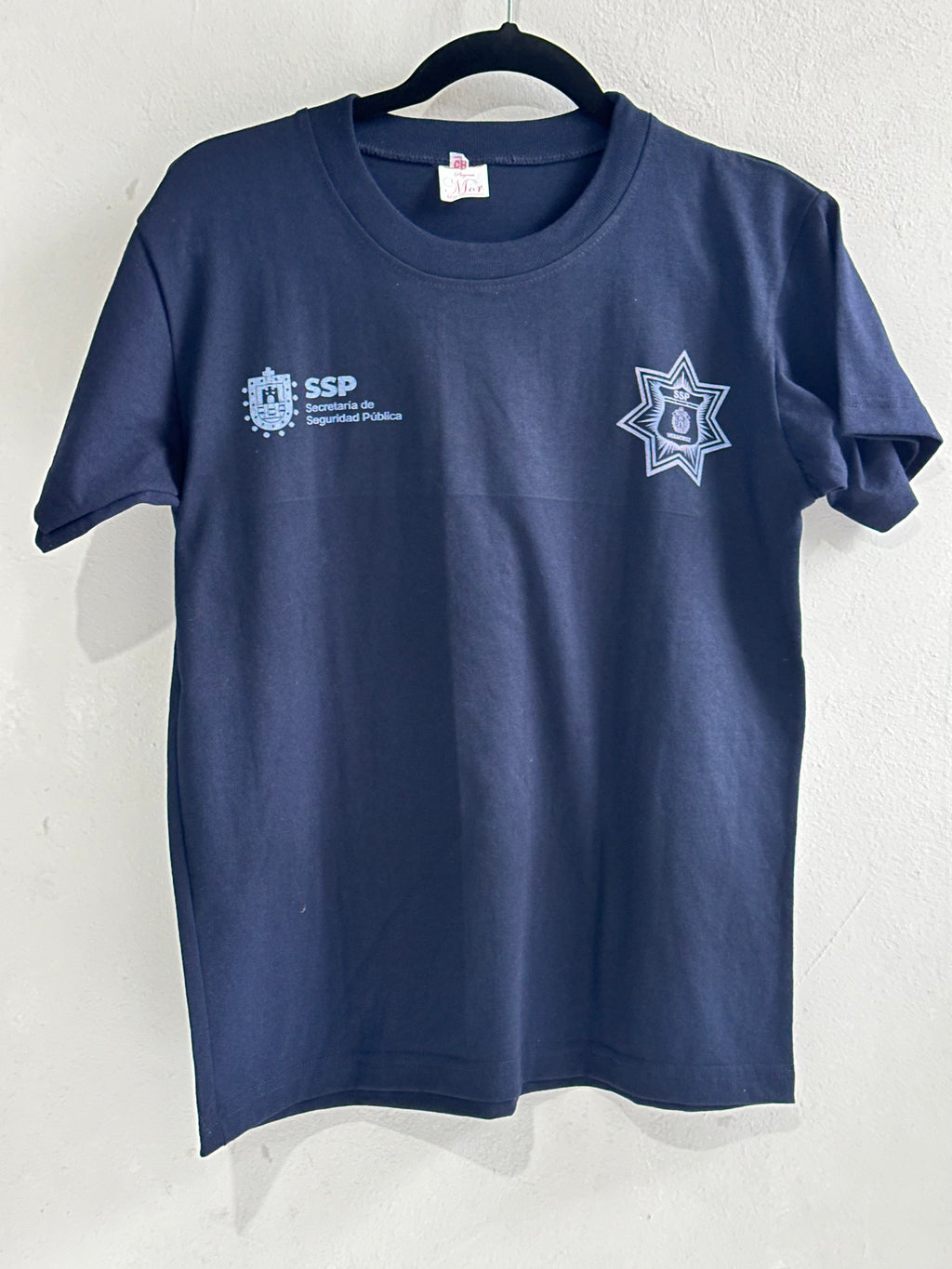 Playera impresa manga corta